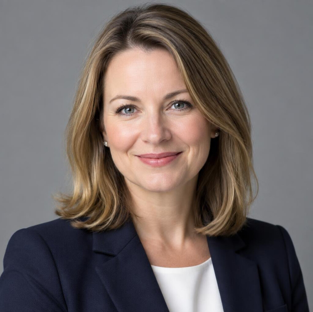 Portrait of a female executive producer